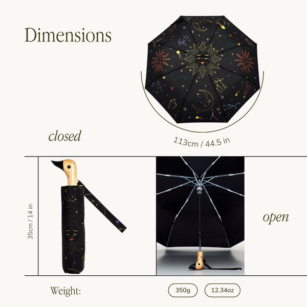 Zodiac Compact Eco-Friendly Umbrella