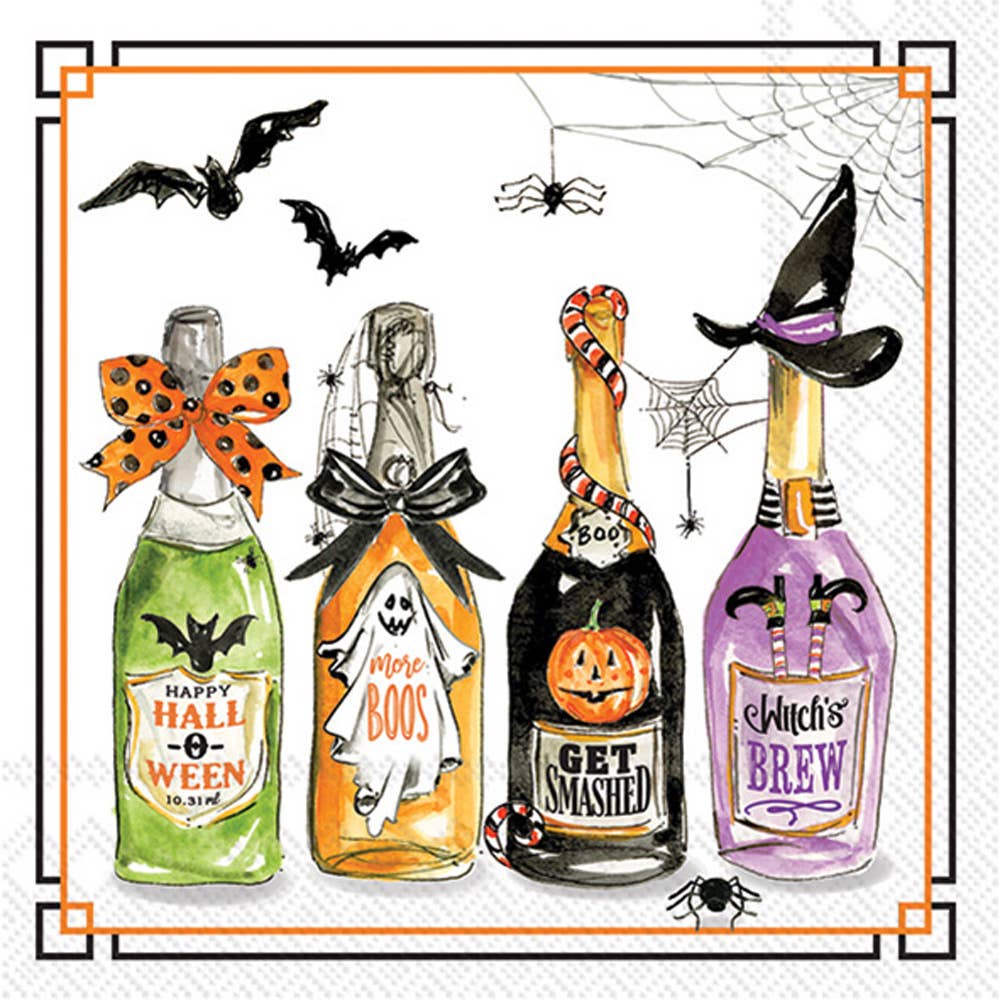 Halloween Bottles Napkins - 20 Count