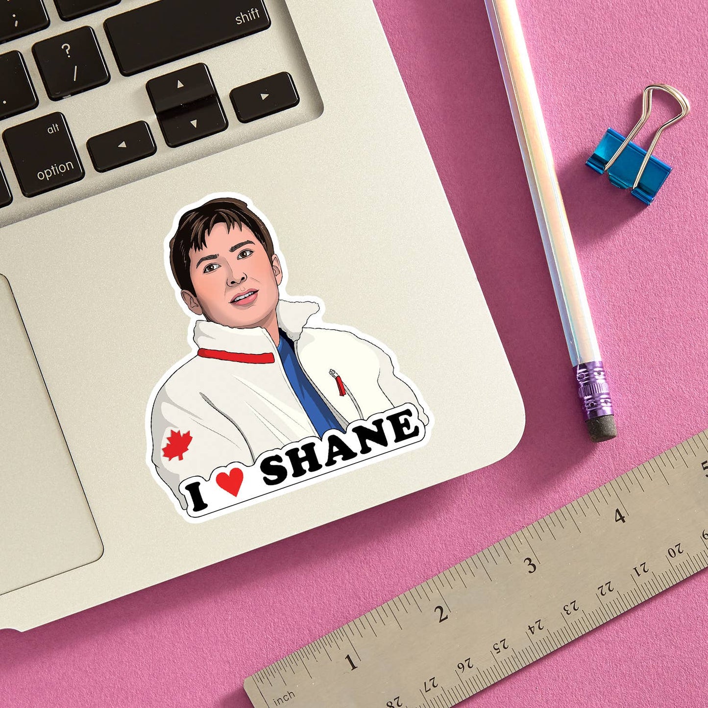 Heated Rivalry - I Heart Shane Sticker