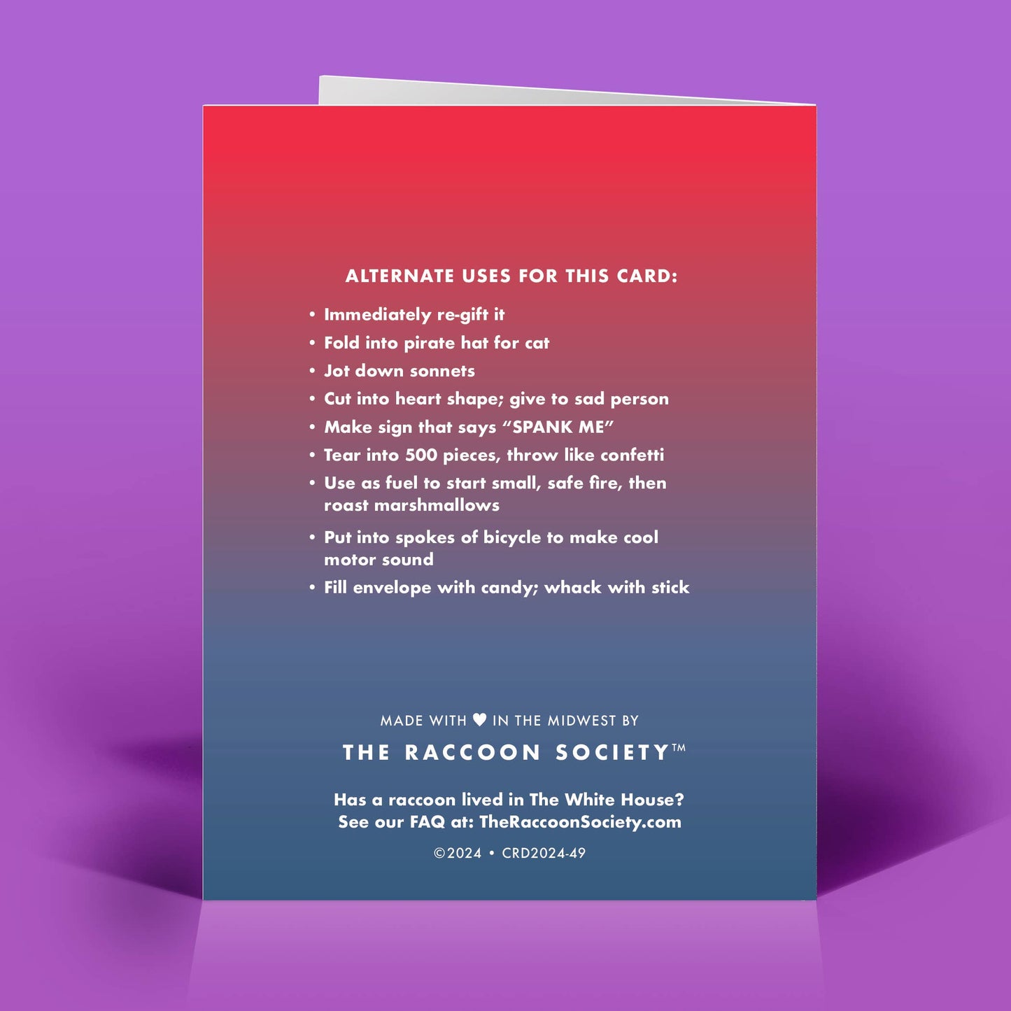 Passion Saxophone Everyday Card