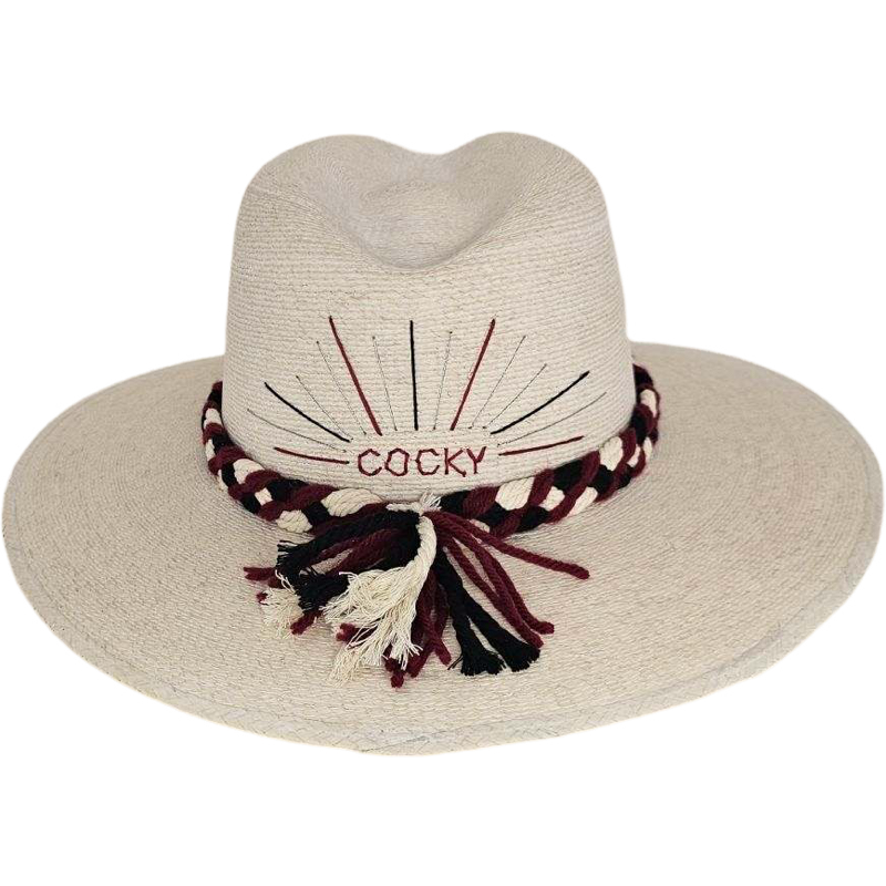 "COCKY" Sparks Game Day Hat: Sparks/Slogan