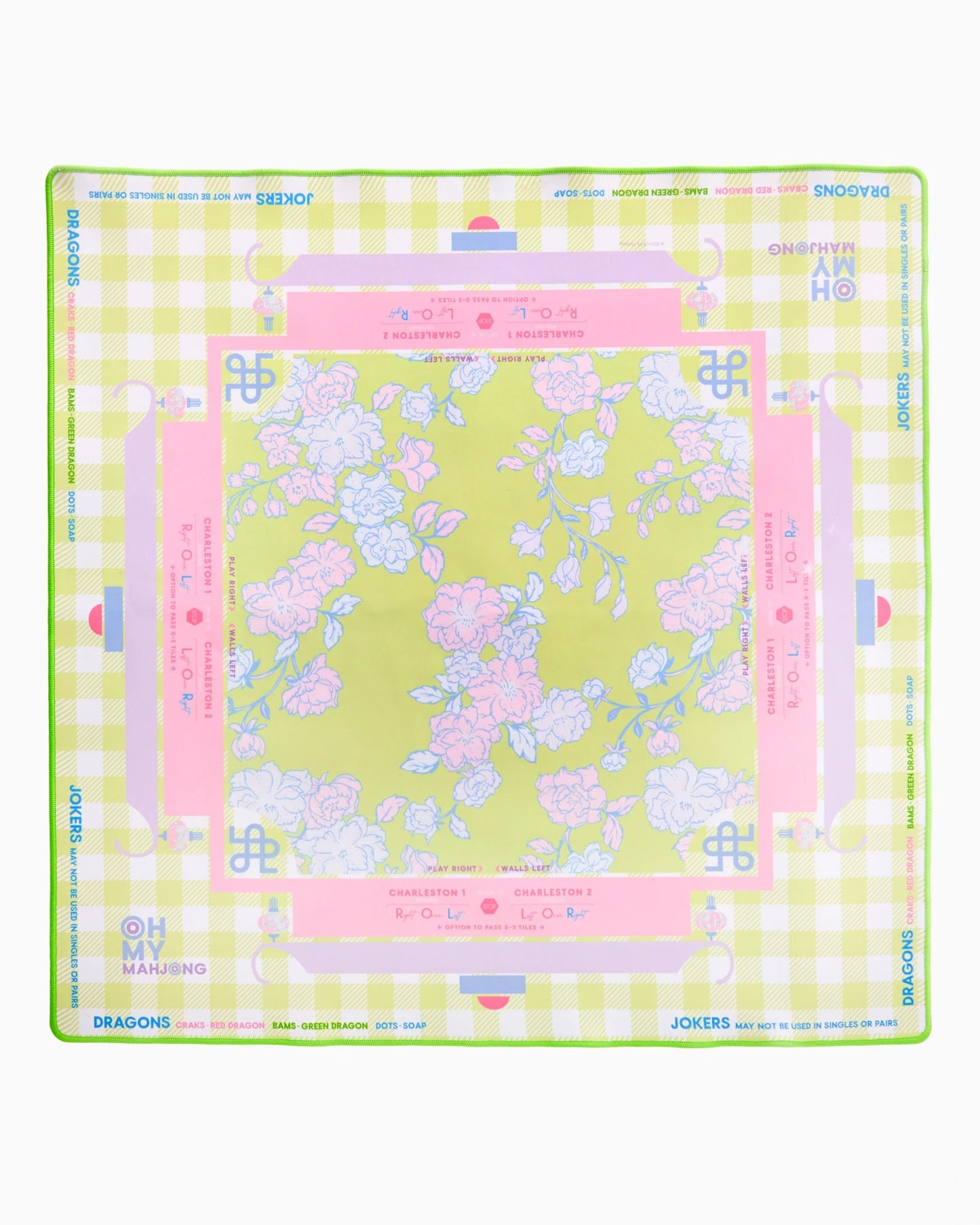 Mahjong Mat - Garden Party in Tube