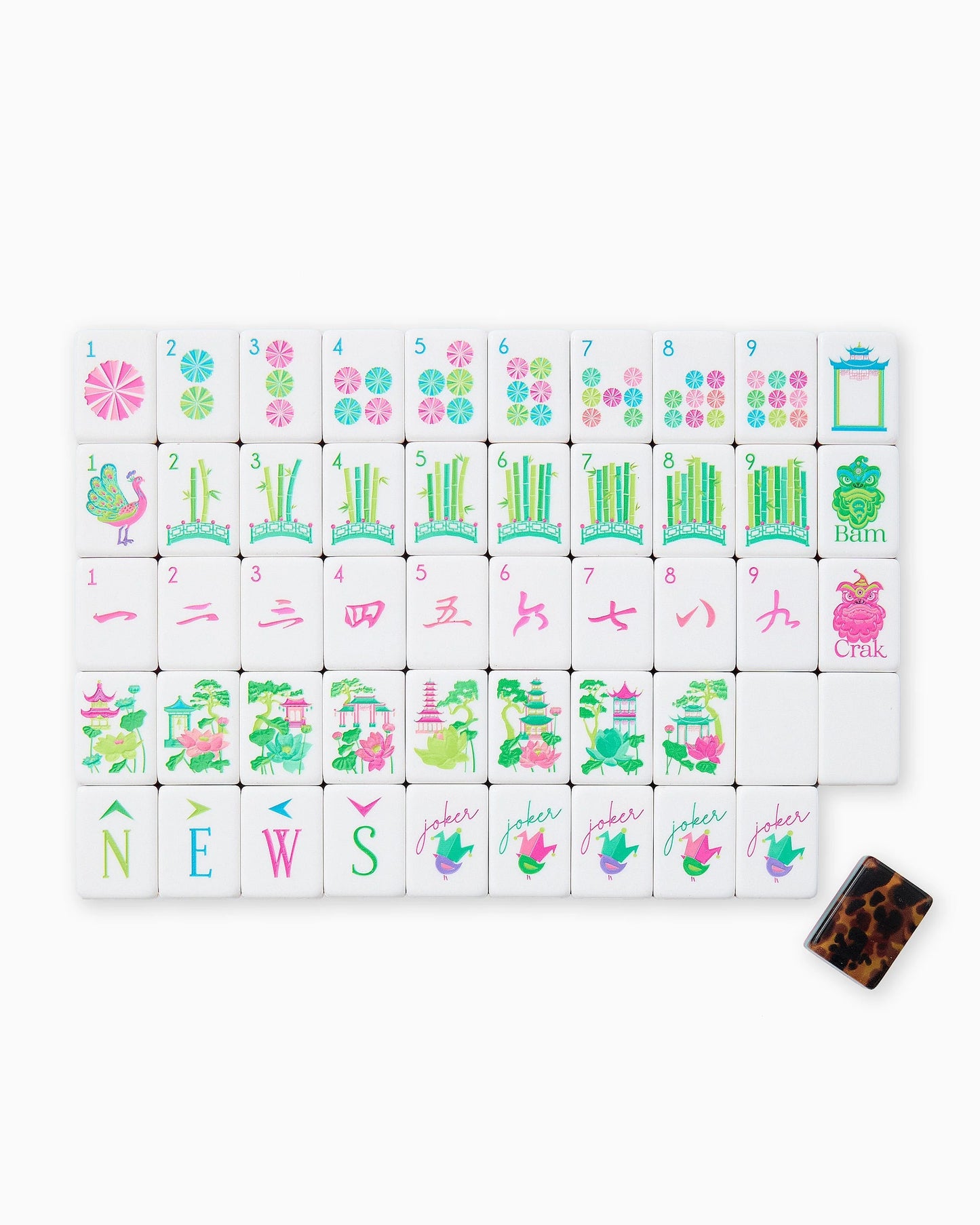 Mahjong Tiles - Glow Wild