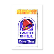 Taco Bell Matchbook 5x7 Print