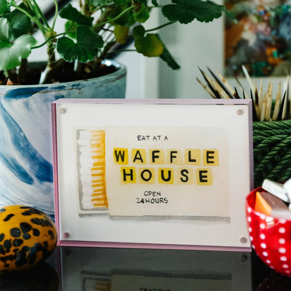 Waffle House Matchbook 5x7 Print