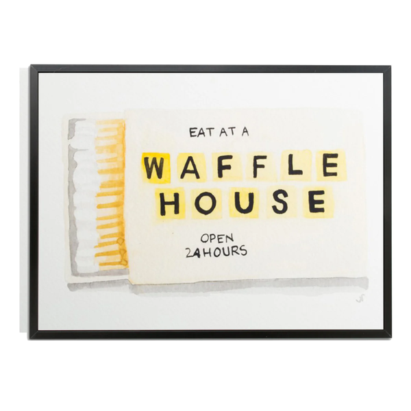 Waffle House Matchbook 5x7 Print