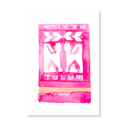 Tulum Matchbook 5x7 Print