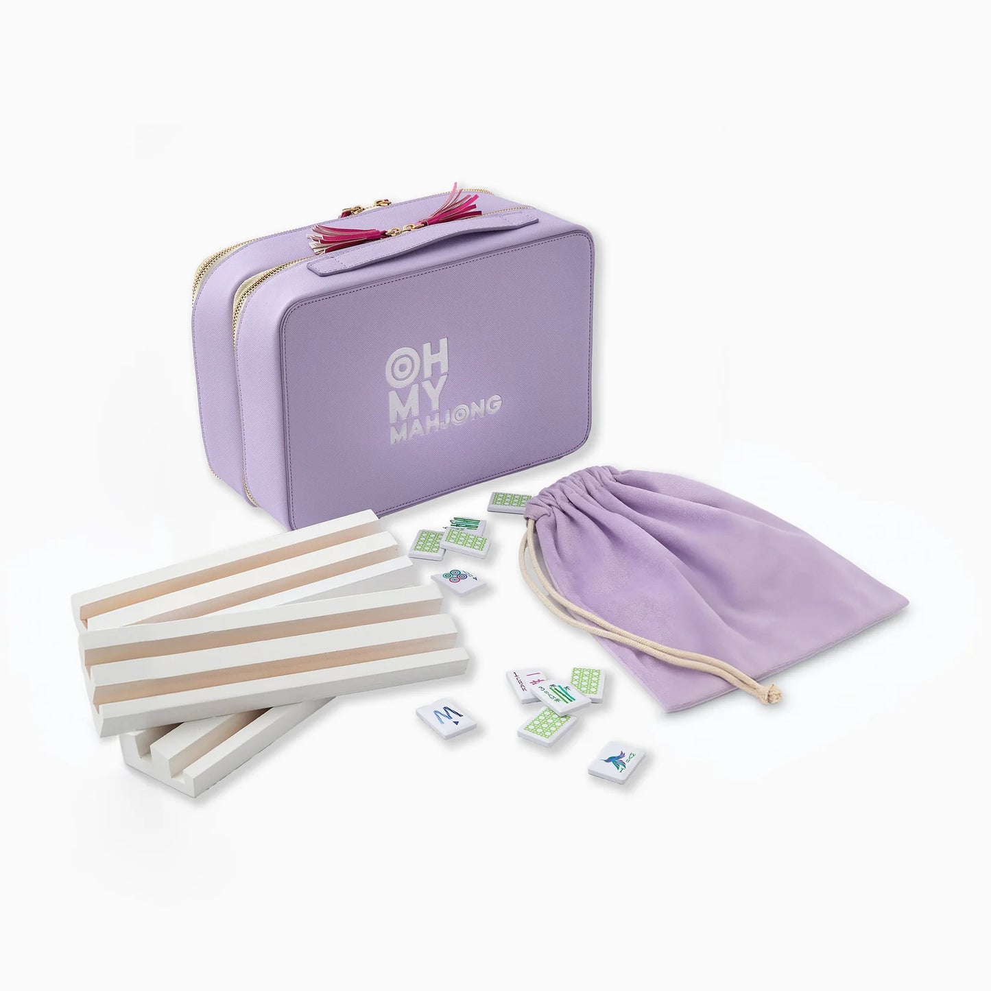 Mahjong Tile Set - Jardin Debutante