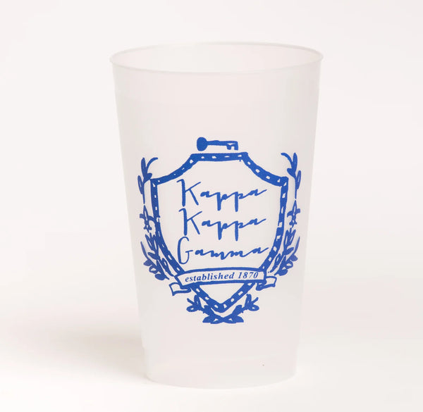 All Sorority Frosted Cup with Motif
