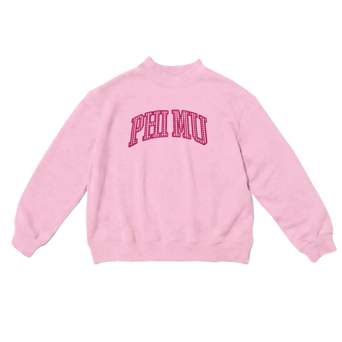 Phi Mu Keepsake Mock Neck