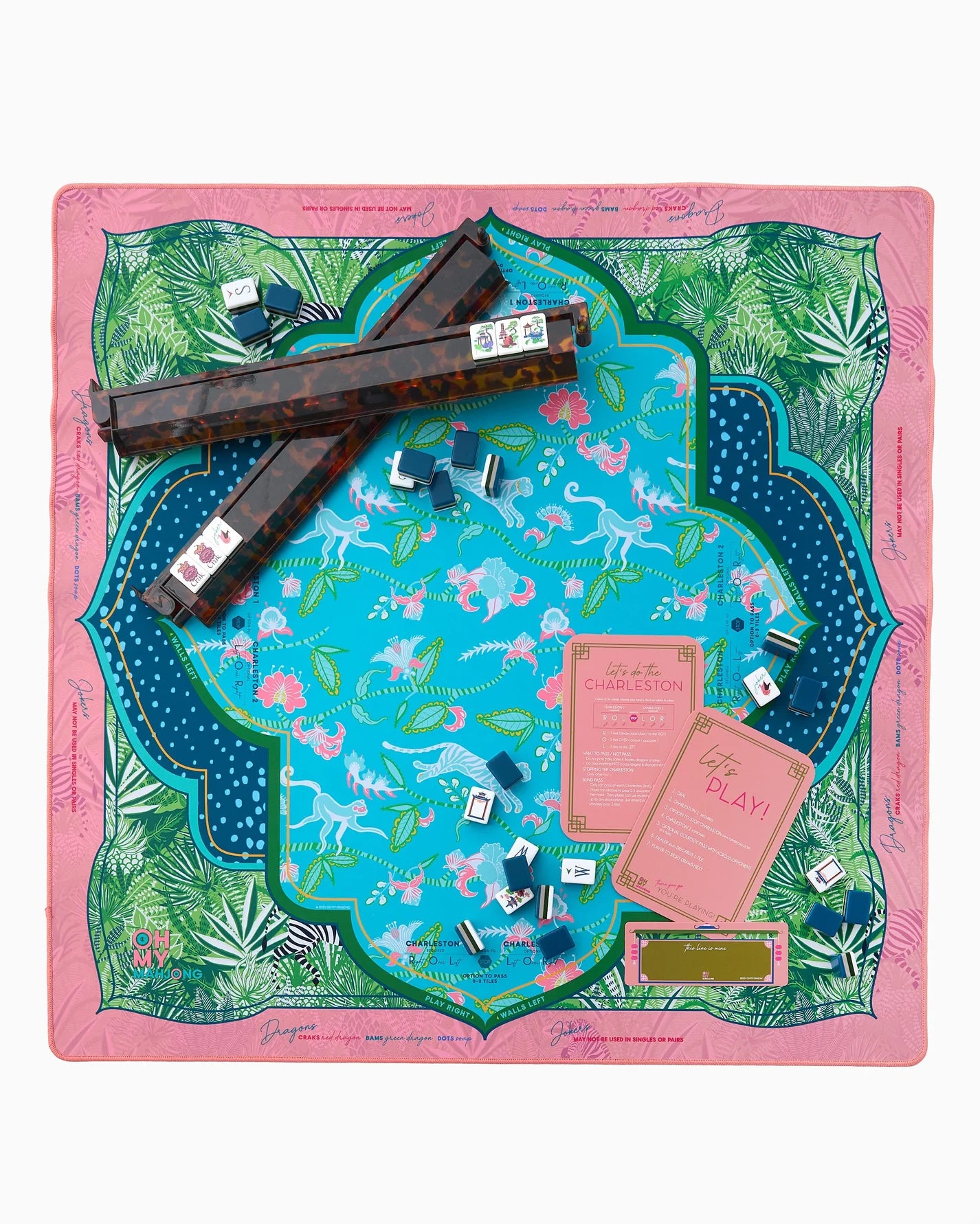 Mahjong Mat - Serengeti in Tube