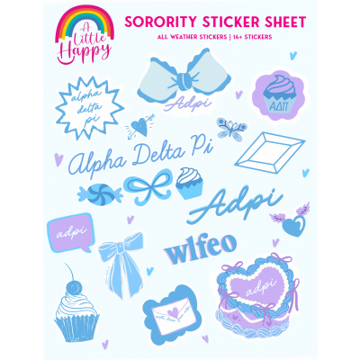 ADPi So Sweet Stickers
