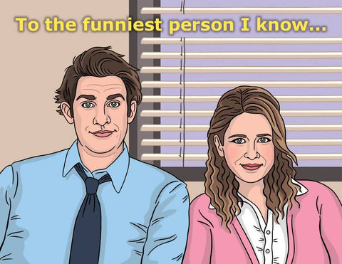 The Office - Jim and Pam Valentine's Day Card