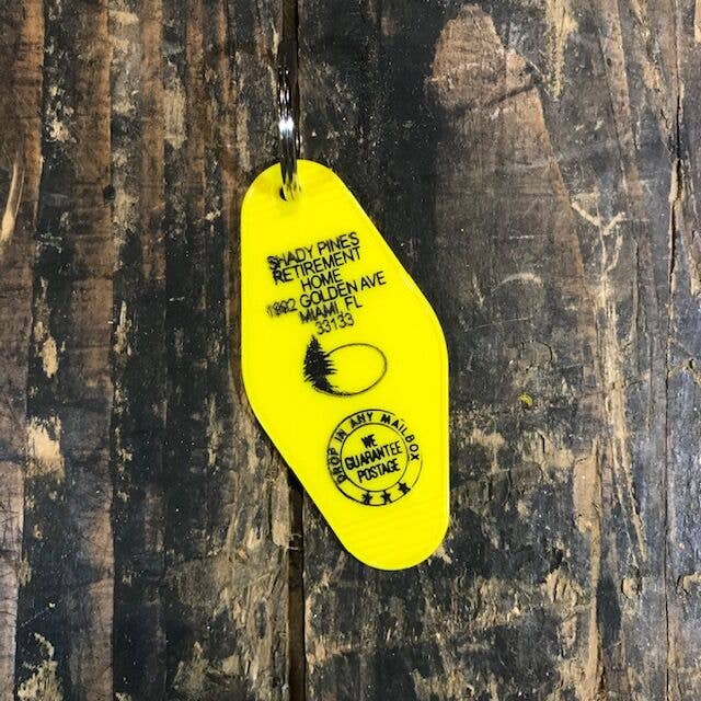 Golden Girls - Shady Pines Keychain