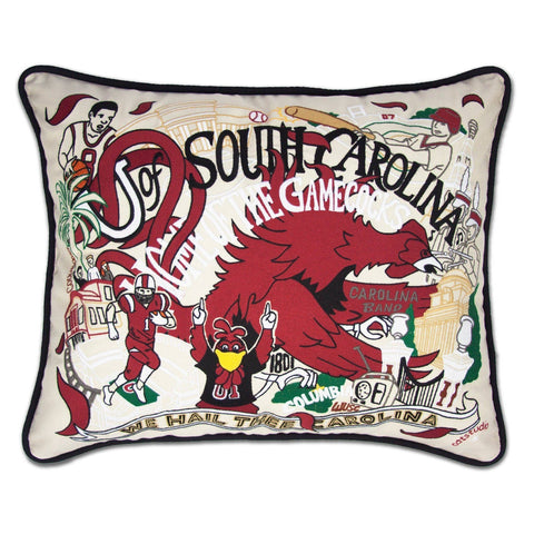 catstudio - University of South Carolina Embroidered Pillow