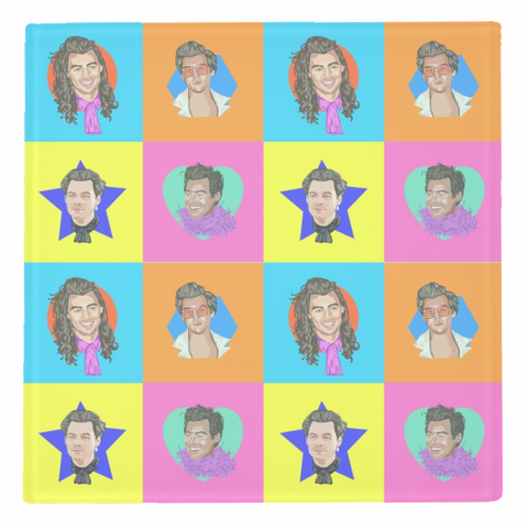 Harry Styles - Many Faces Coaster