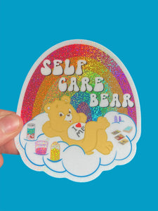 Self Care Bear Sticker