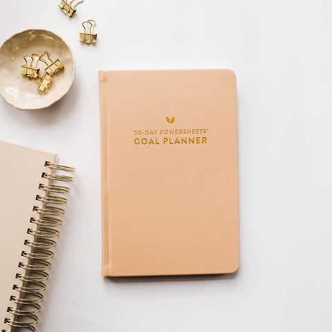 90-Day PowerSheets® Goal Planner | Leatherette
