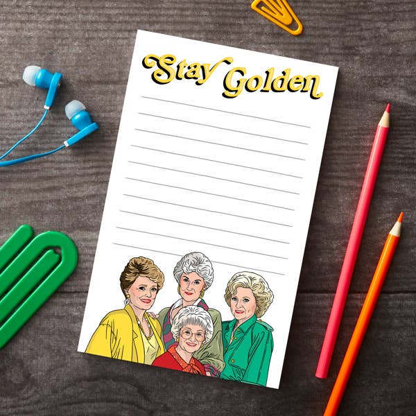 Golden Girls - Stay Golden Notepad