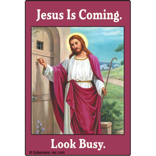 Jesus is Coming Magnet