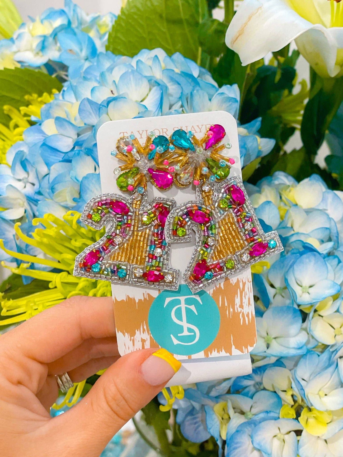 21 Birthday Earrings