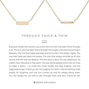 Through Thick & Thin Necklace-Bryan Anthonys