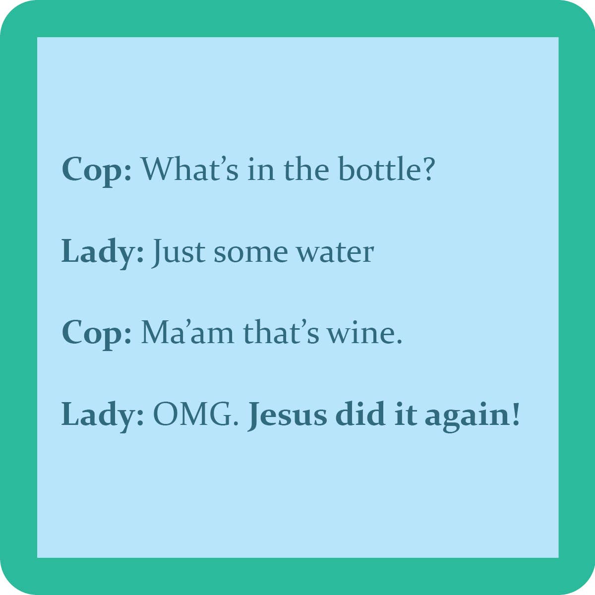 DOM Coaster - Jesus