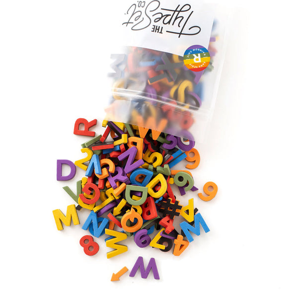 The Type Set Soft Magnetic Letters