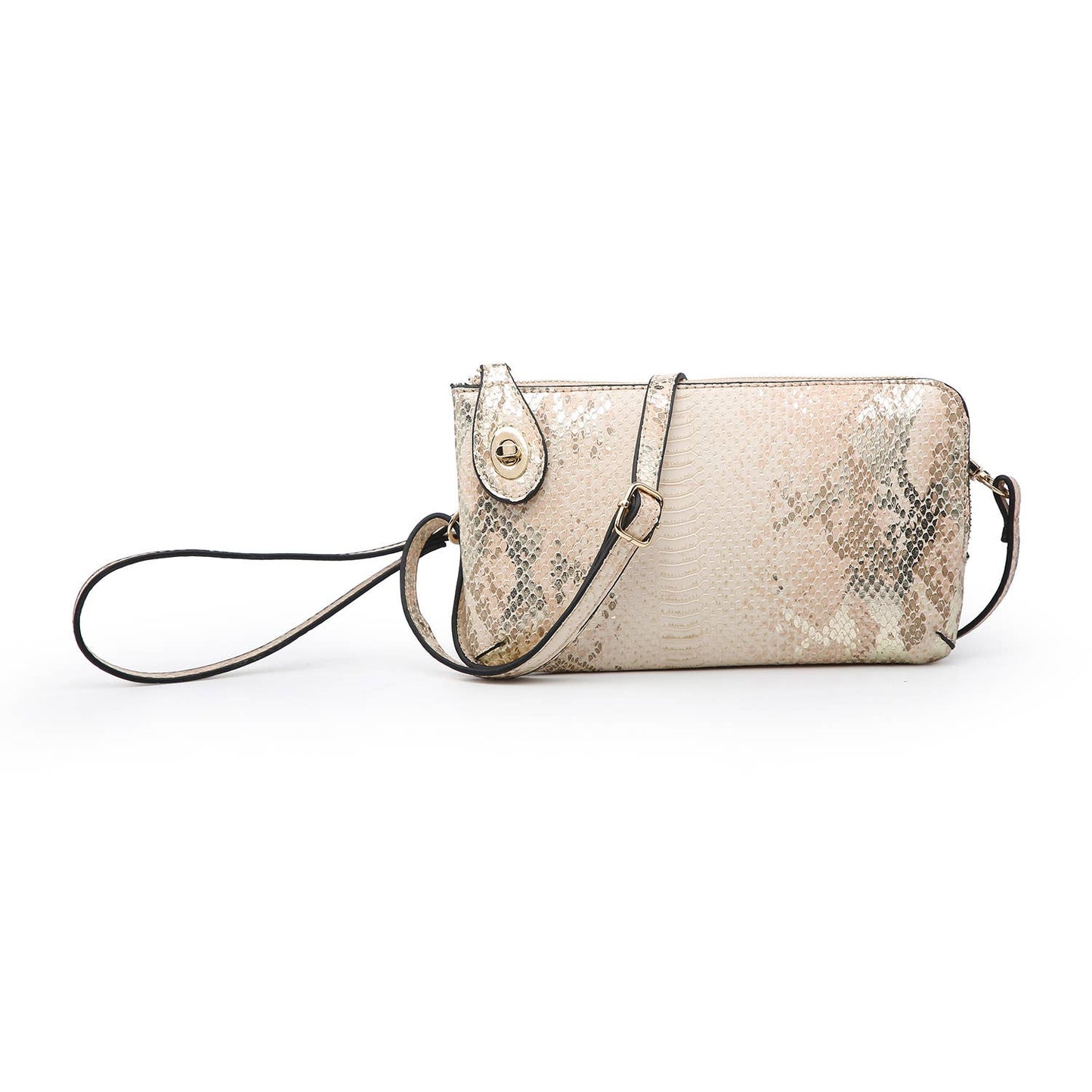 Kendall Crossbody/Wristlet w/ Twist Lock Closure