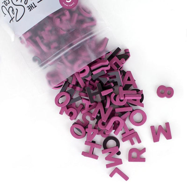 The Type Set Soft Magnetic Letters