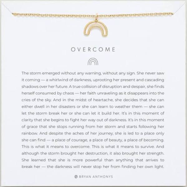 Overcome Necklace-Bryan Anthonys