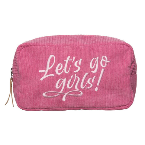 Let's Go Girls Cosmetic Bag