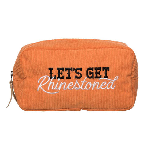 Get Rhinestoned Cosmetic Bag