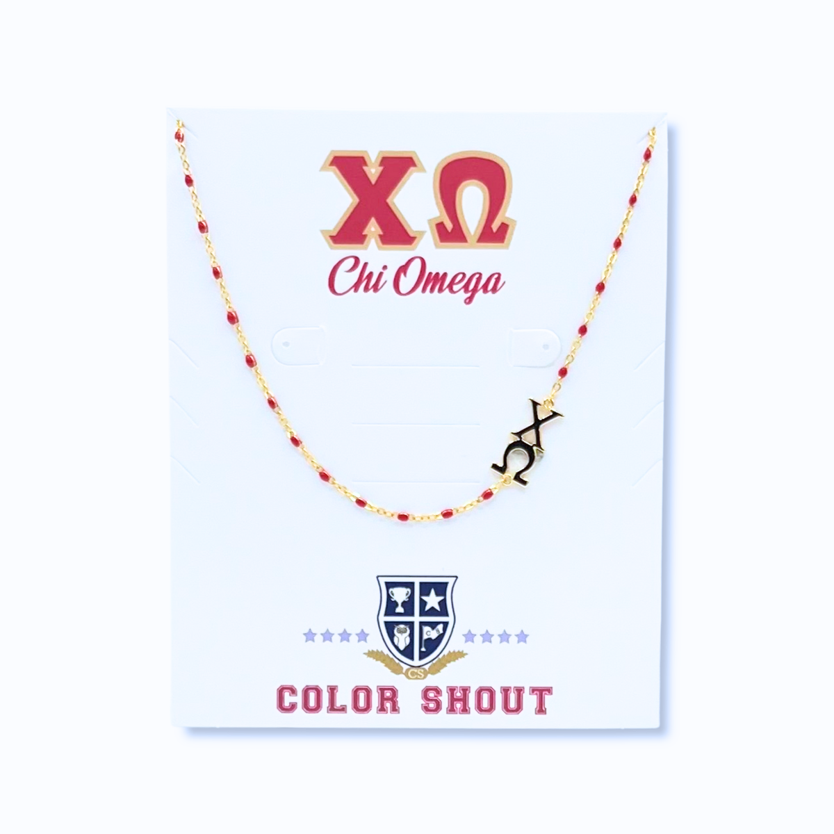 XO Side Necklace