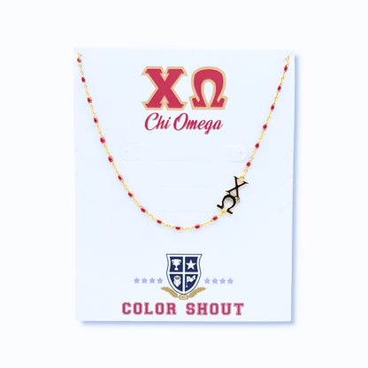 XO Side Necklace