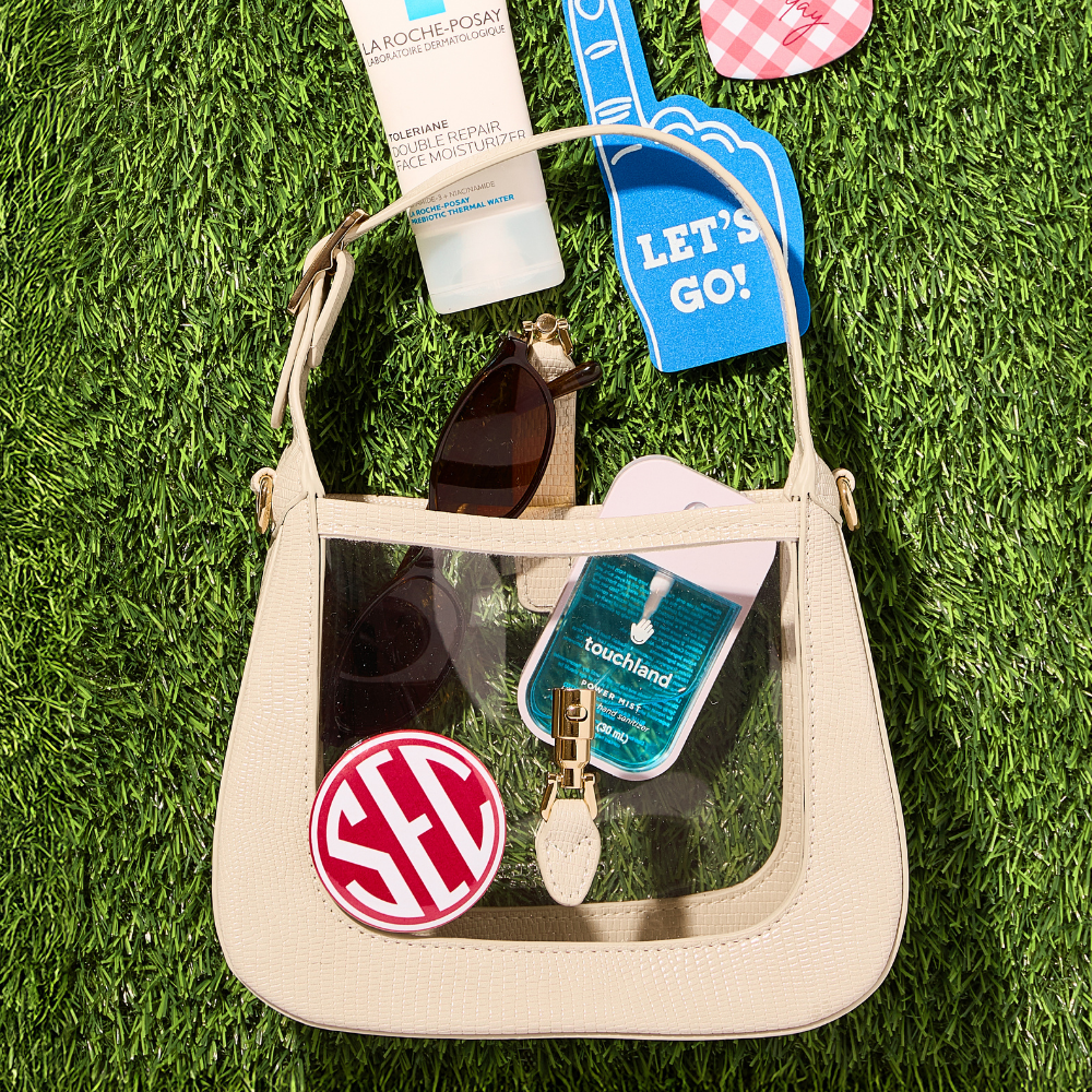 The Paige Ivory Stadium Bag
