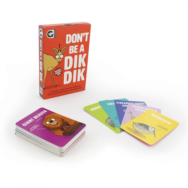Ginger Fox USA - Don't Be a Dik Dik Card Game