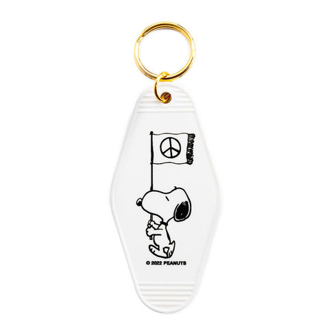 Key Tag - Snoopy Peace