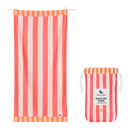 Dock & Bay XL Quick Dry Towel - Raspberry Road
