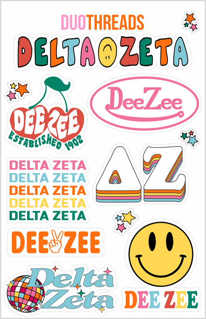 Rainbow Sticker Sheet