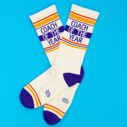 Coach Of The Year Gym Crew Socks
