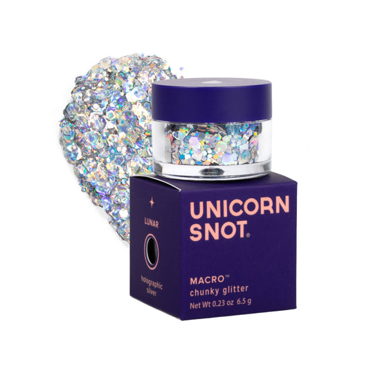 Macro Glitter | Silver-Lunar