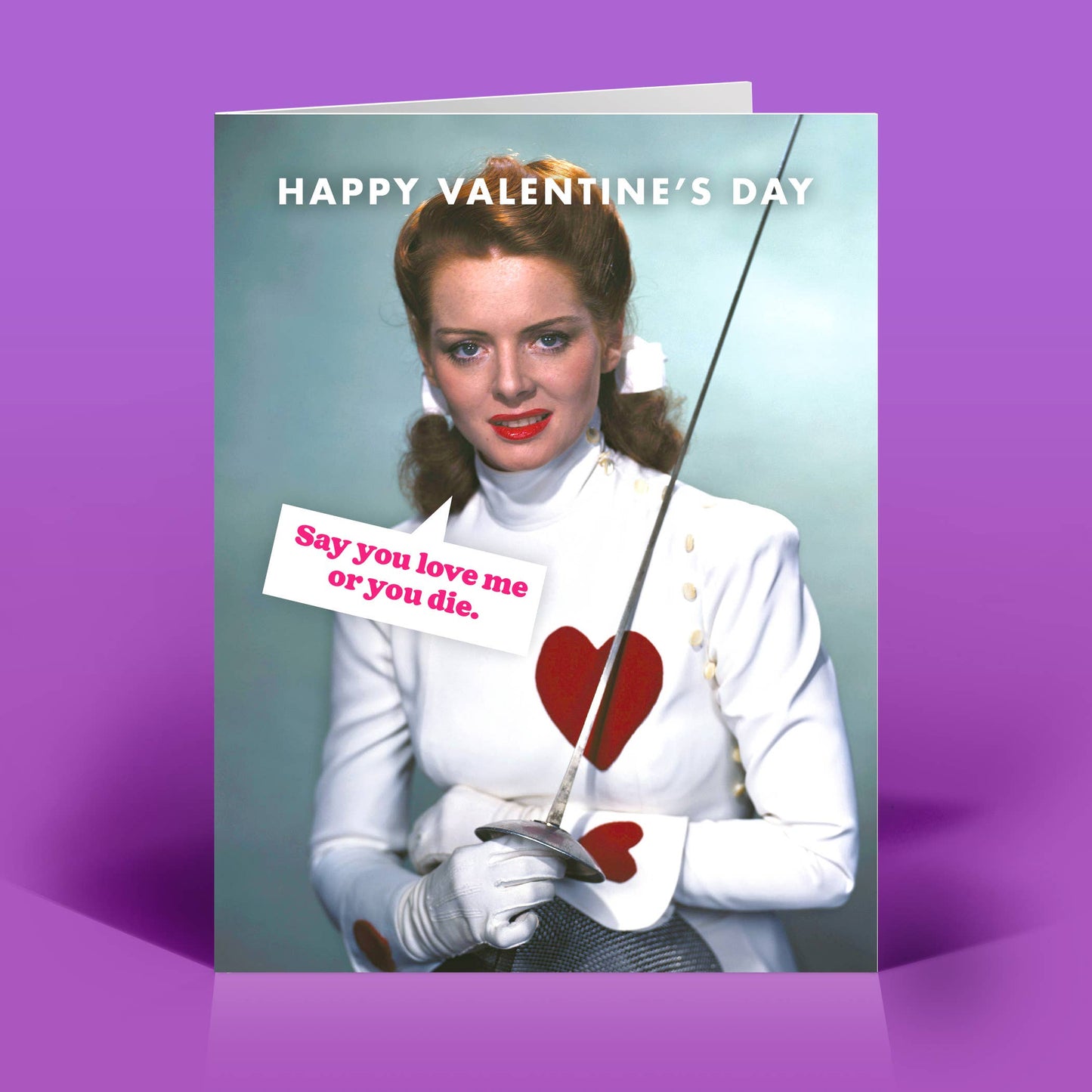 Say You Love Me Valentine's Card
