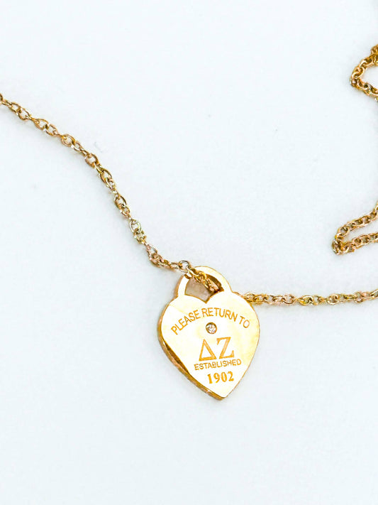 DZ Please Return Necklace