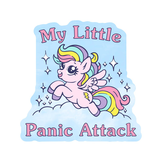 My Little Panic Attack Sticker