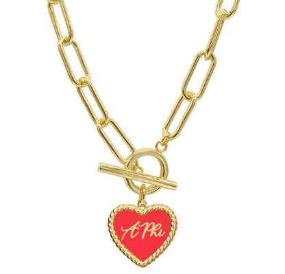 KKG Heart Charm Necklace