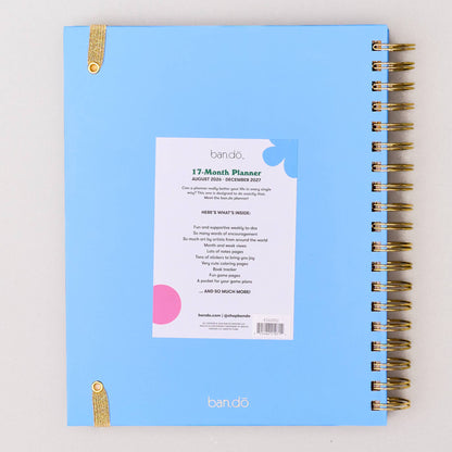 17-Month Academic Planner - Large Good Things Ahead