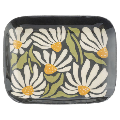 Small Rectangle Enamel Trays: Matchbox
