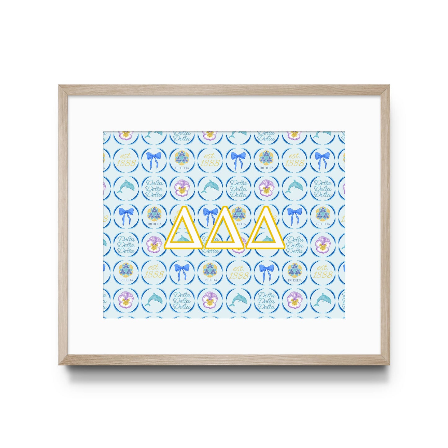 Tri Delta Print: 5x7