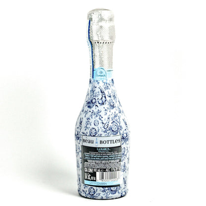 Beau Bottles Blue Easter Bunny Toile- MINI Prosecco Collection - Six Pack